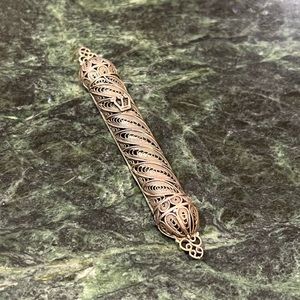 Solid 925 Sterling Silver Mezuzah